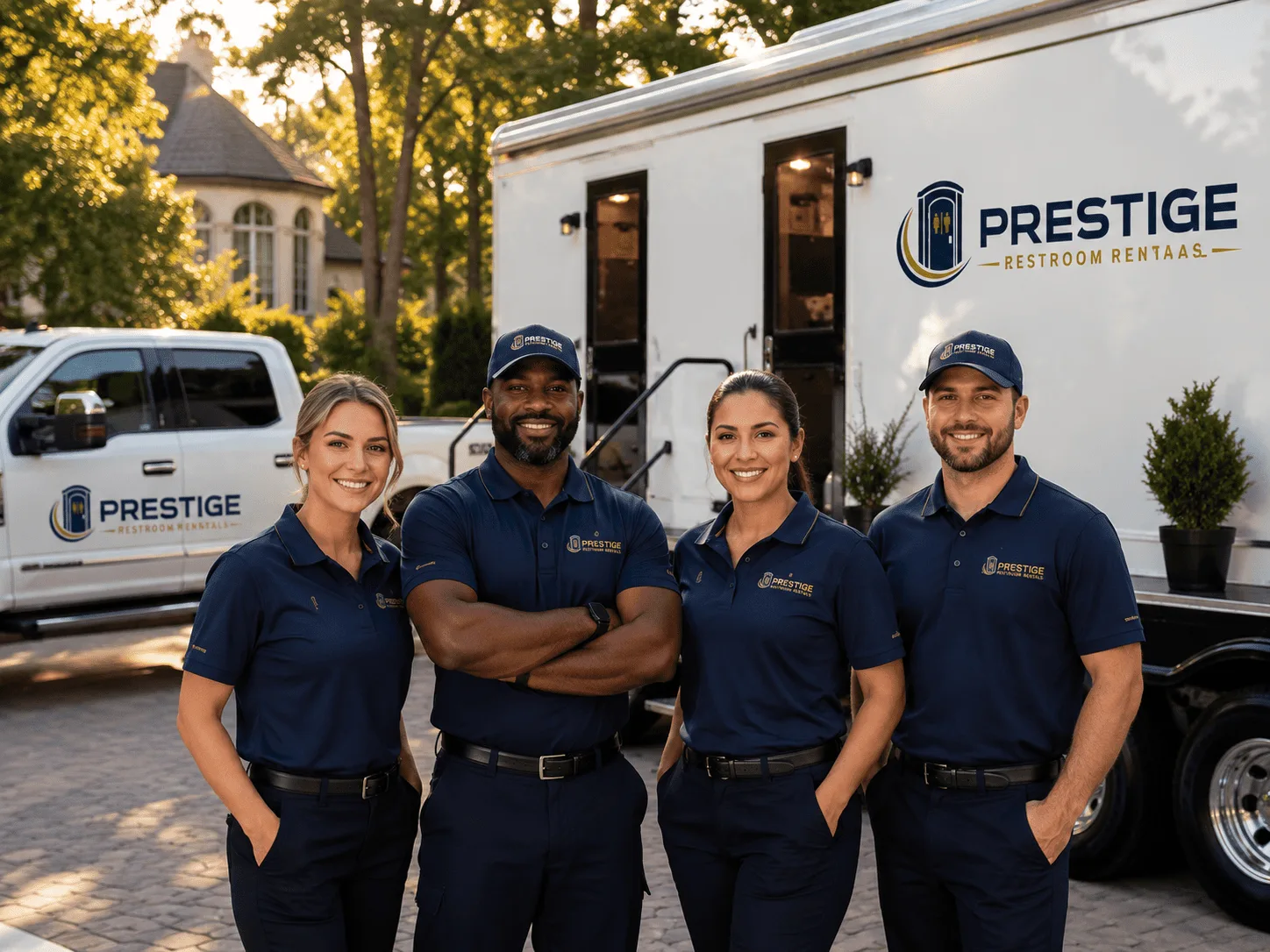 Trusted Luxury Portable Restrooms company in Metcalf, IL